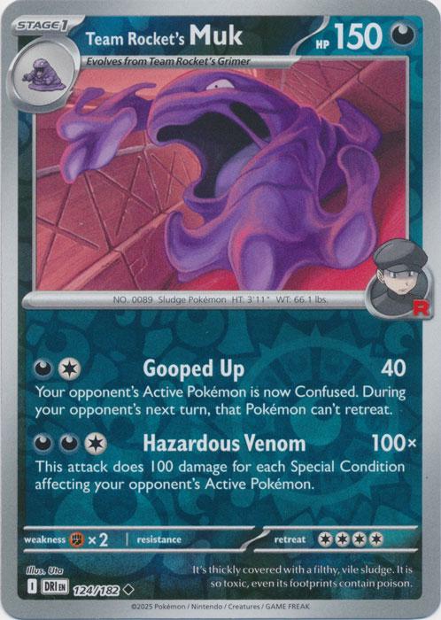 Team Rocket's Muk [Reverse Holo]